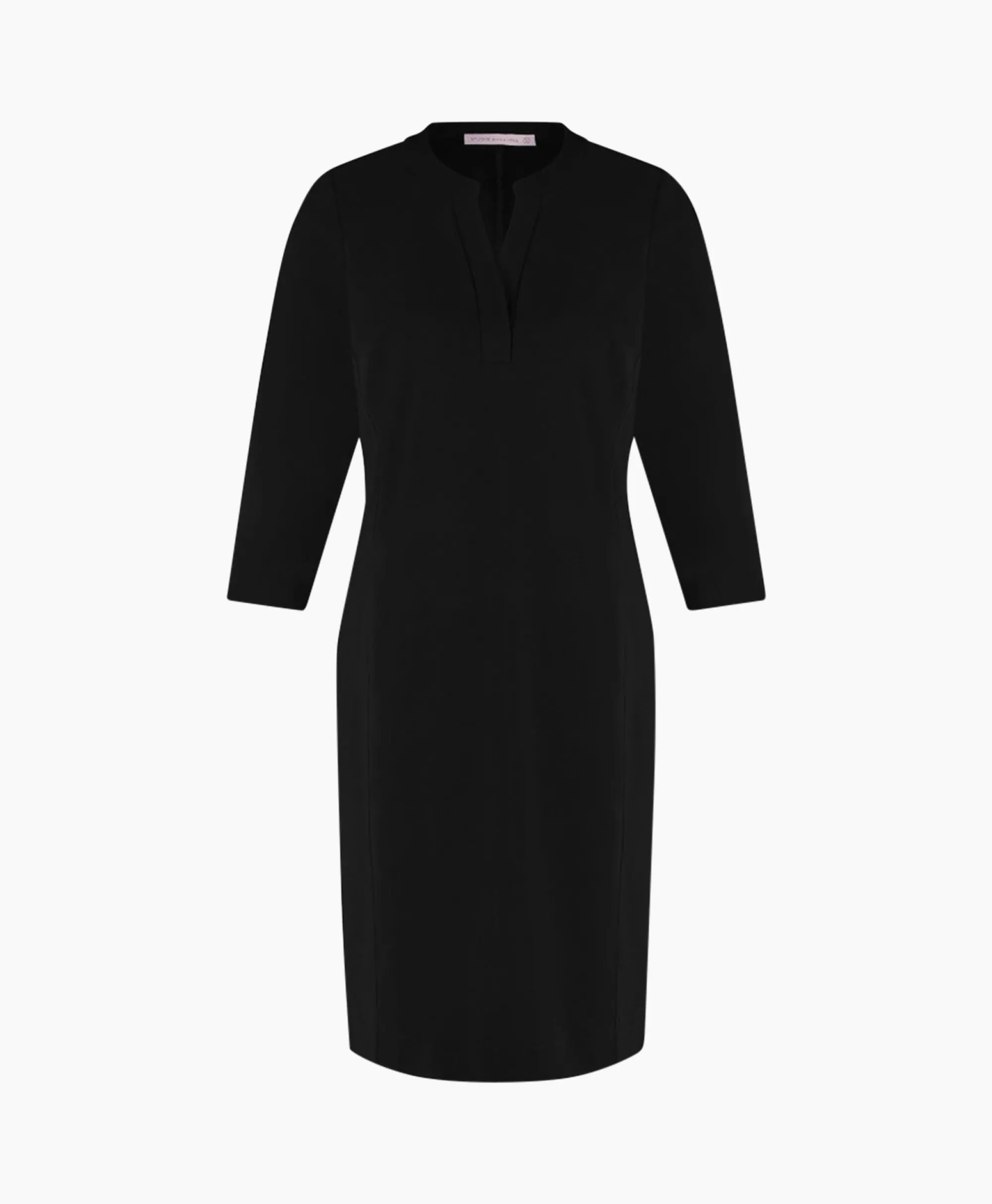 Studio Anneloes Jurk Simplicity Dress Zwart*Dames Jurken