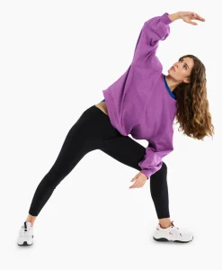 Studio Anneloes Legging Sa Sport Fleece Zwart Dessin*Dames Broeken