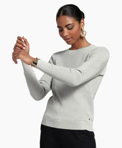 Studio Anneloes Pullover Luna Lurex Off White*Dames Truien