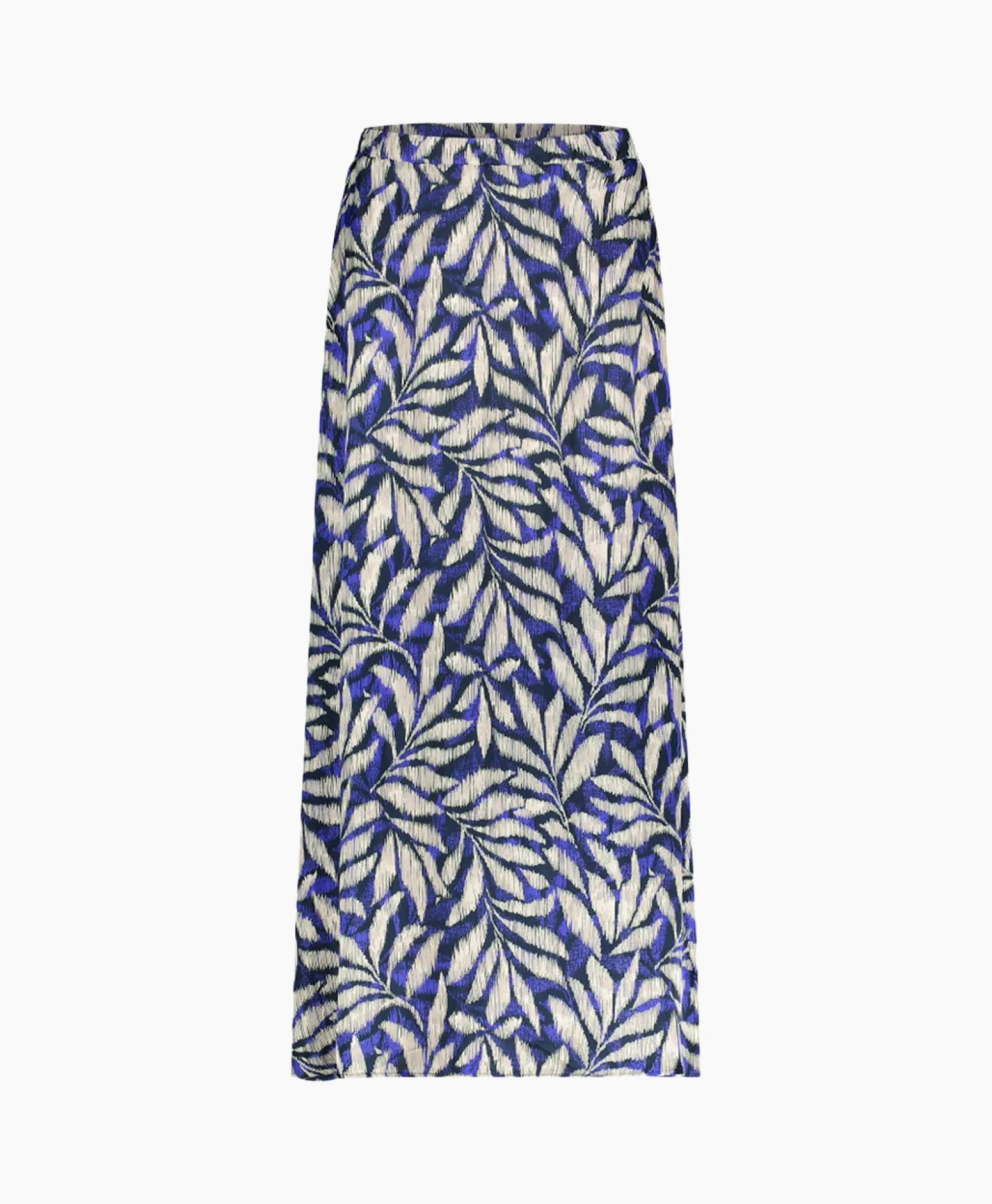 Studio Anneloes Rok Janou Satin Flower Skirt Blauw*Dames Rokken