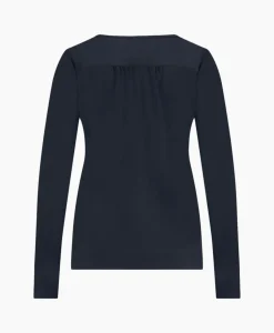 Studio Anneloes Top & T-Shirt Lesley Shirt Donker Blauw*Dames T-Shirts & Tops