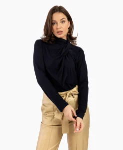 Studio Anneloes Top Lidia Donker Blauw*Dames T-Shirts & Tops