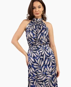 Studio Anneloes Top Sara Satin Big Flower Blauw*Dames T-Shirts & Tops