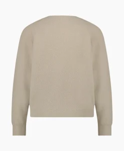 Studio Anneloes Vest Olivian Soft Cardigan Zand*Dames Vesten