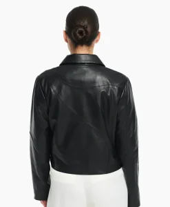 Studioar By Arma Jack Cadena Sheep Soft Waxed Zwart*Dames Jassen