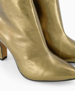 Toral Enkellaars Pyton Goud*Dames Laarzen