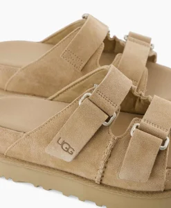 Ugg Sandaal Zonder Hak W Goldenstar Hi Slide Beige*Dames Sandalen