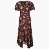 Ulla Johnson Maxi Jurk Heleen Bordeaux*Dames Jurken