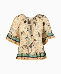 Ulla Johnson Top Alessia Ecru*Dames T-Shirts & Tops