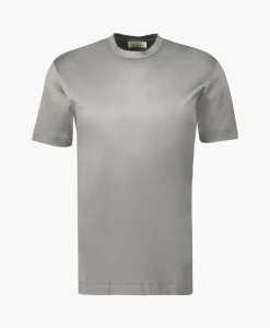 Valenza T-Shirt Interlock Supima Licht Grijs*Heren T-Shirts