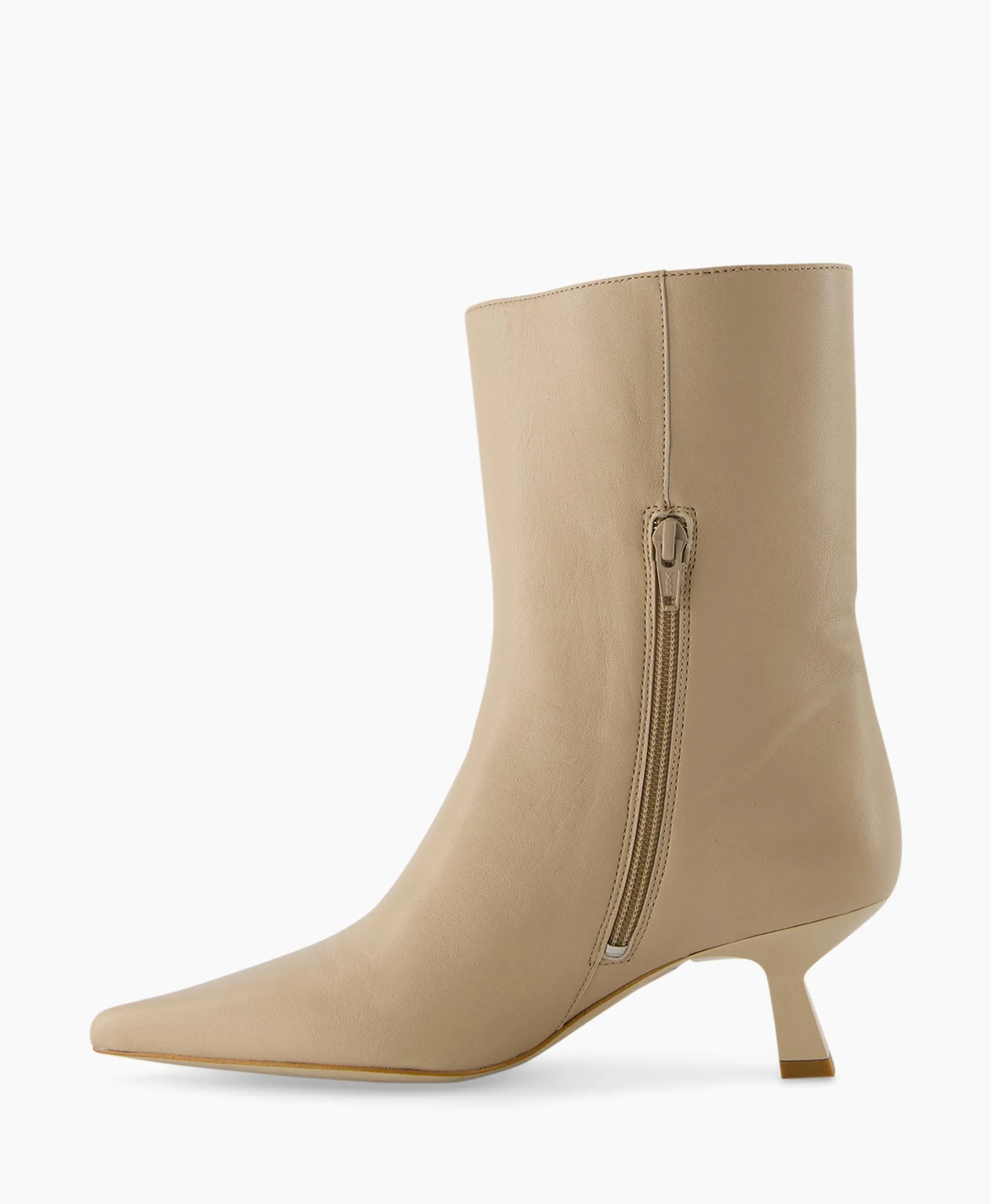 Via Vai Enkellaars Suzy Gianna Beige*Dames Laarzen