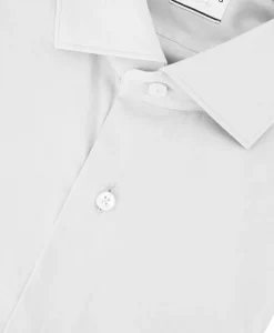 Xacus Tailor Fit Shirt Wit*Heren Overhemden