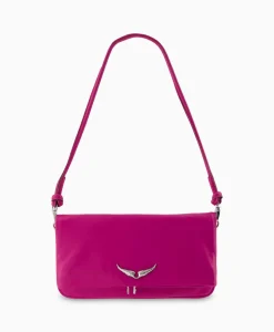 Zadig & Voltaire Zadig & Voltaire Schouder / Hand Tas Rock Eternal Smooth Calfskin Paars*Dames Tassen