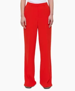 Zenggi Pantalon Techno Silk Rood*Dames Broeken