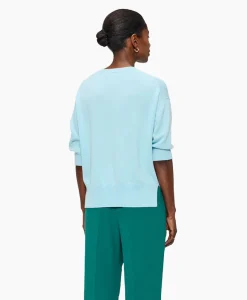 Zenggi Top Relaxed Short Sleeve Aqua*Dames T-Shirts & Tops