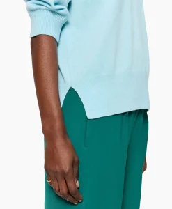 Zenggi Top Relaxed Short Sleeve Aqua*Dames T-Shirts & Tops